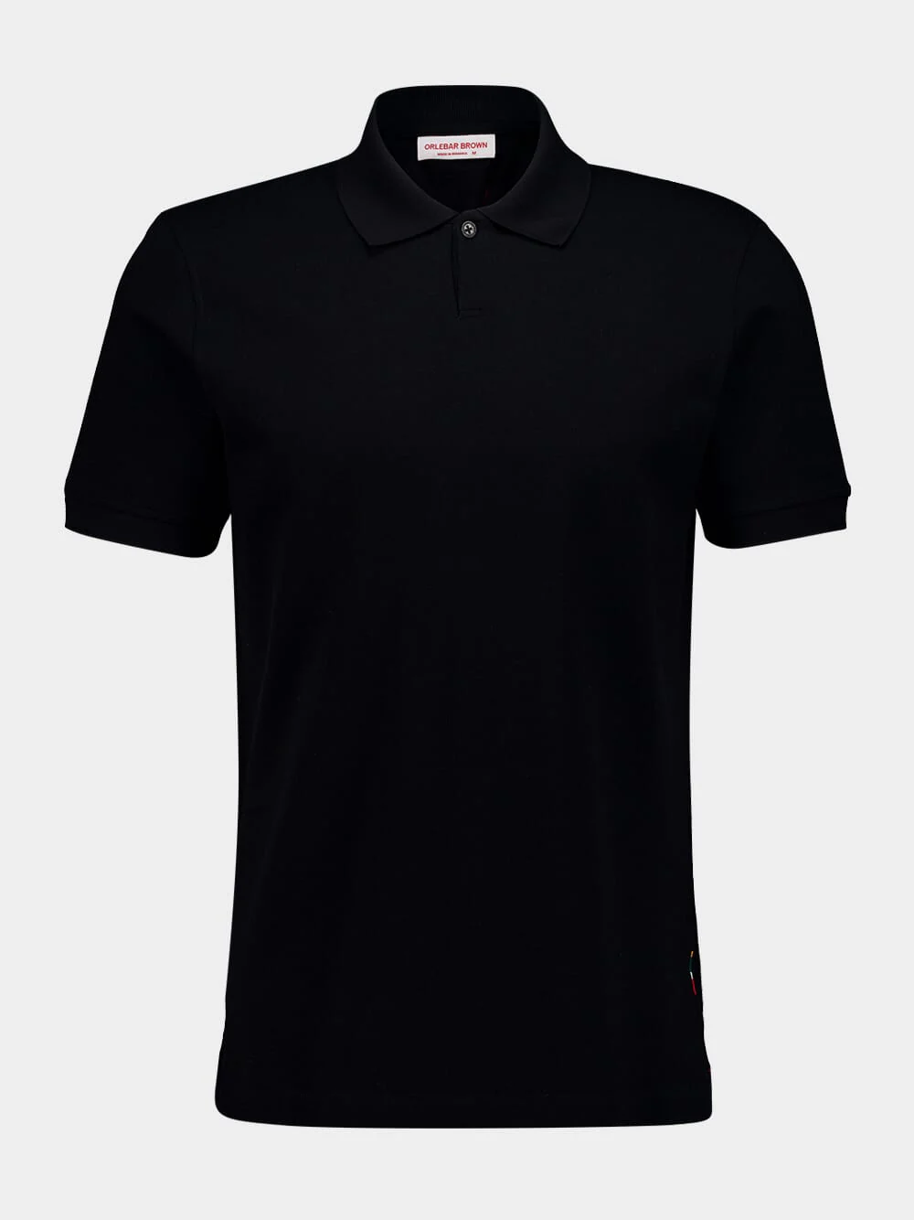 Black Bruno Pique Stitch Polo