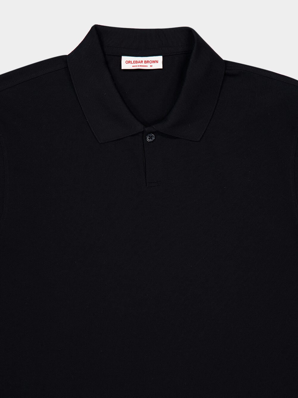 Black Bruno Pique Stitch Polo - Image 5