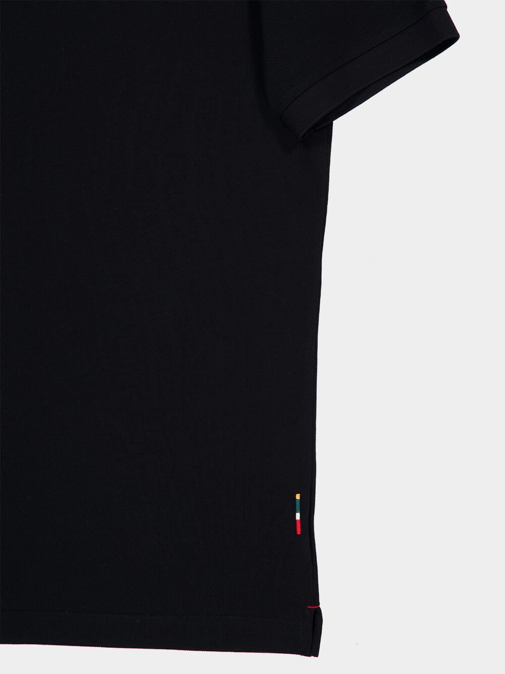 Black Bruno Pique Stitch Polo - Image 6
