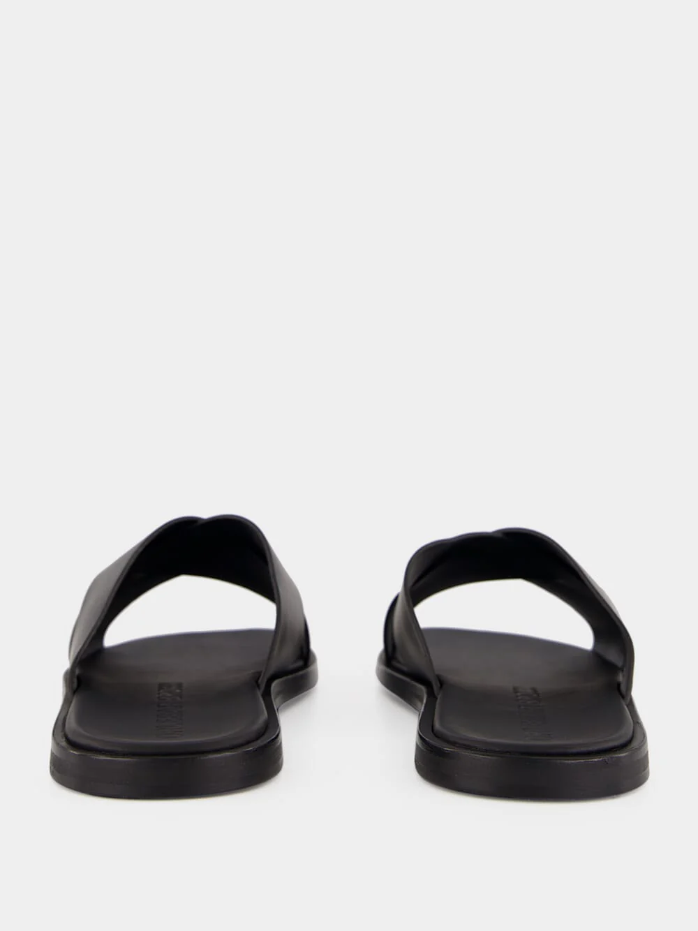 Black Muro Leather Sandals - Image 5