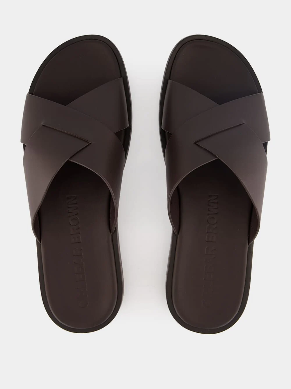 Brown Muro Leather Sandals - Image 4