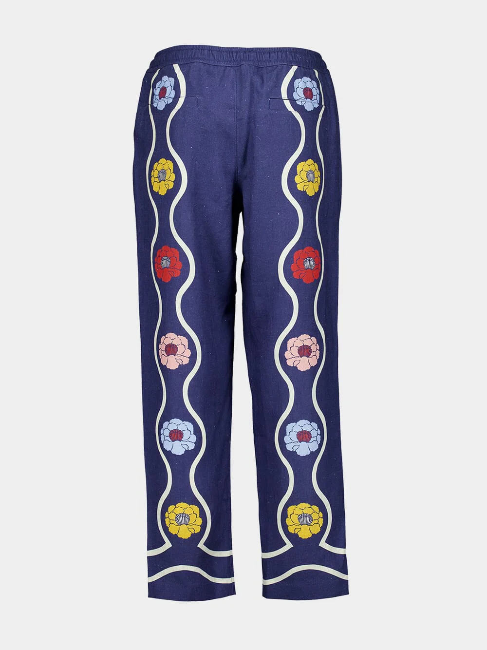 x La DoubleJ Whitsun Placèe Blue Alex Trousers - Image 3