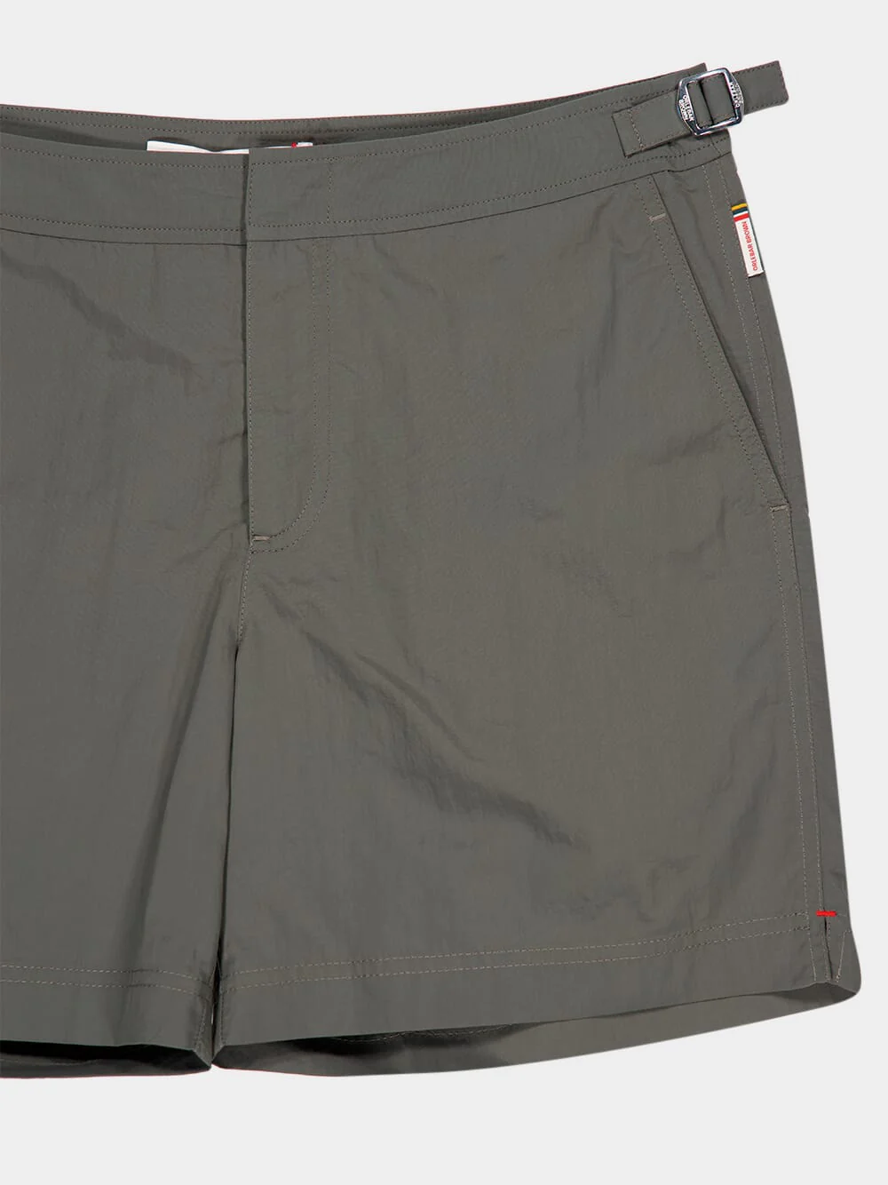 Elephant Grey Bulldog Mid-Length Swim Shorts - Image 5