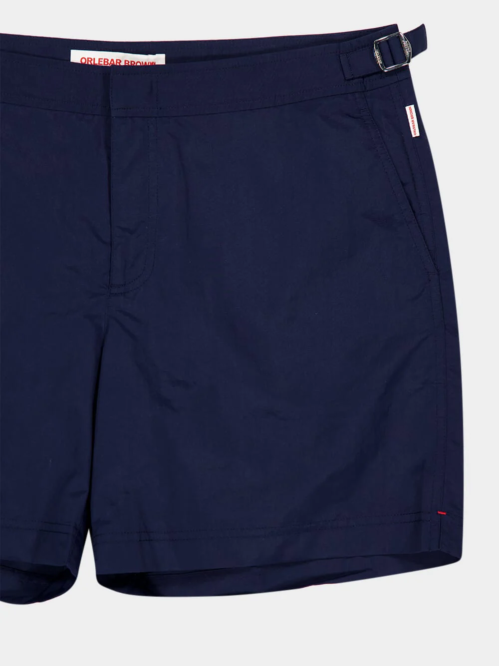 Navy Blue Bulldog Mid-Length Swim Shorts - Image 5
