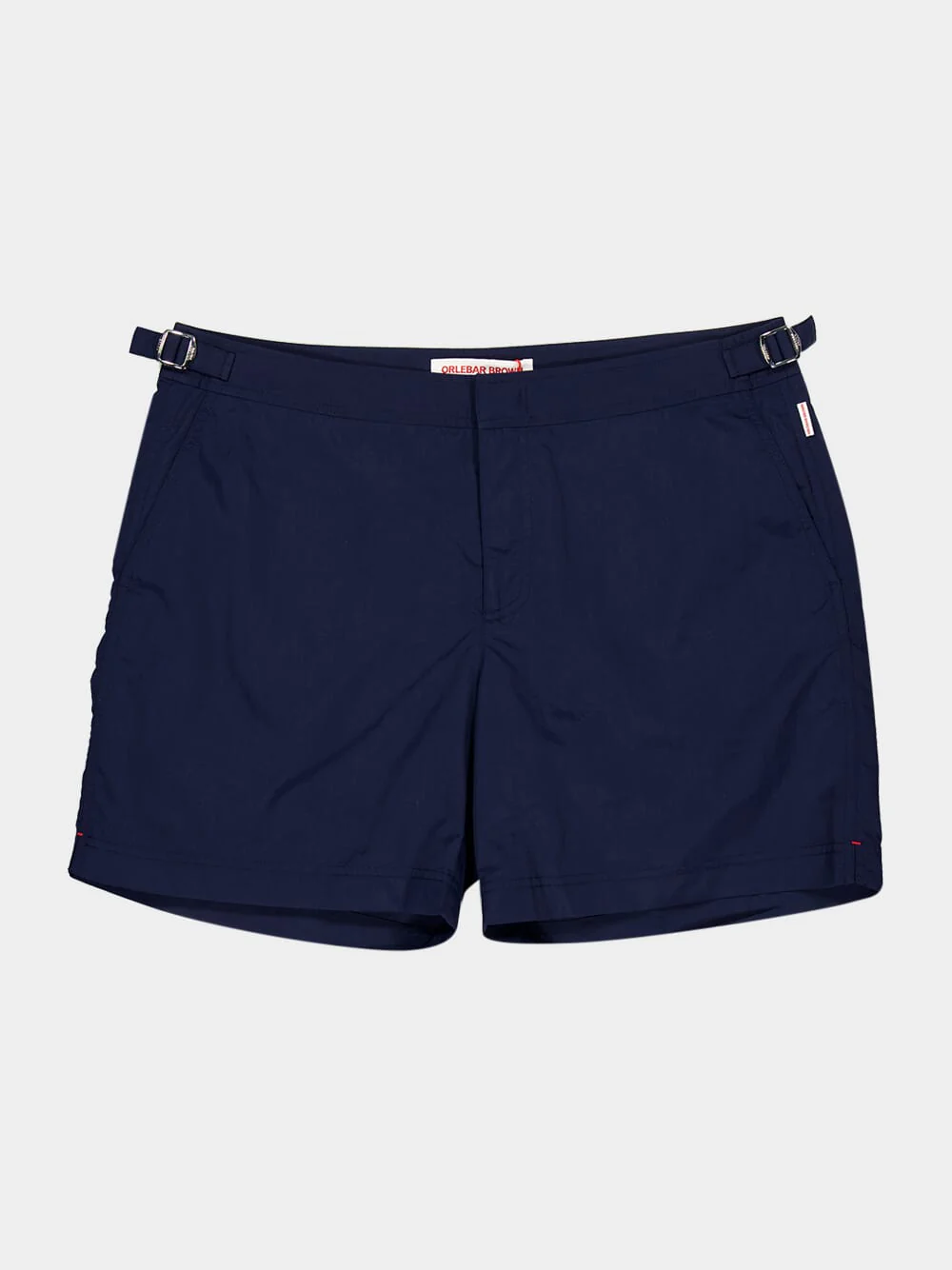Navy Blue Bulldog Mid-Length Swim Shorts - Image 7