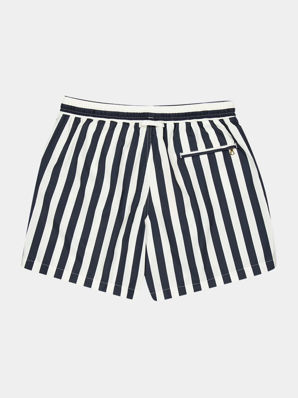 Night Iris Stripe Boxer Swim Shorts - Image 7
