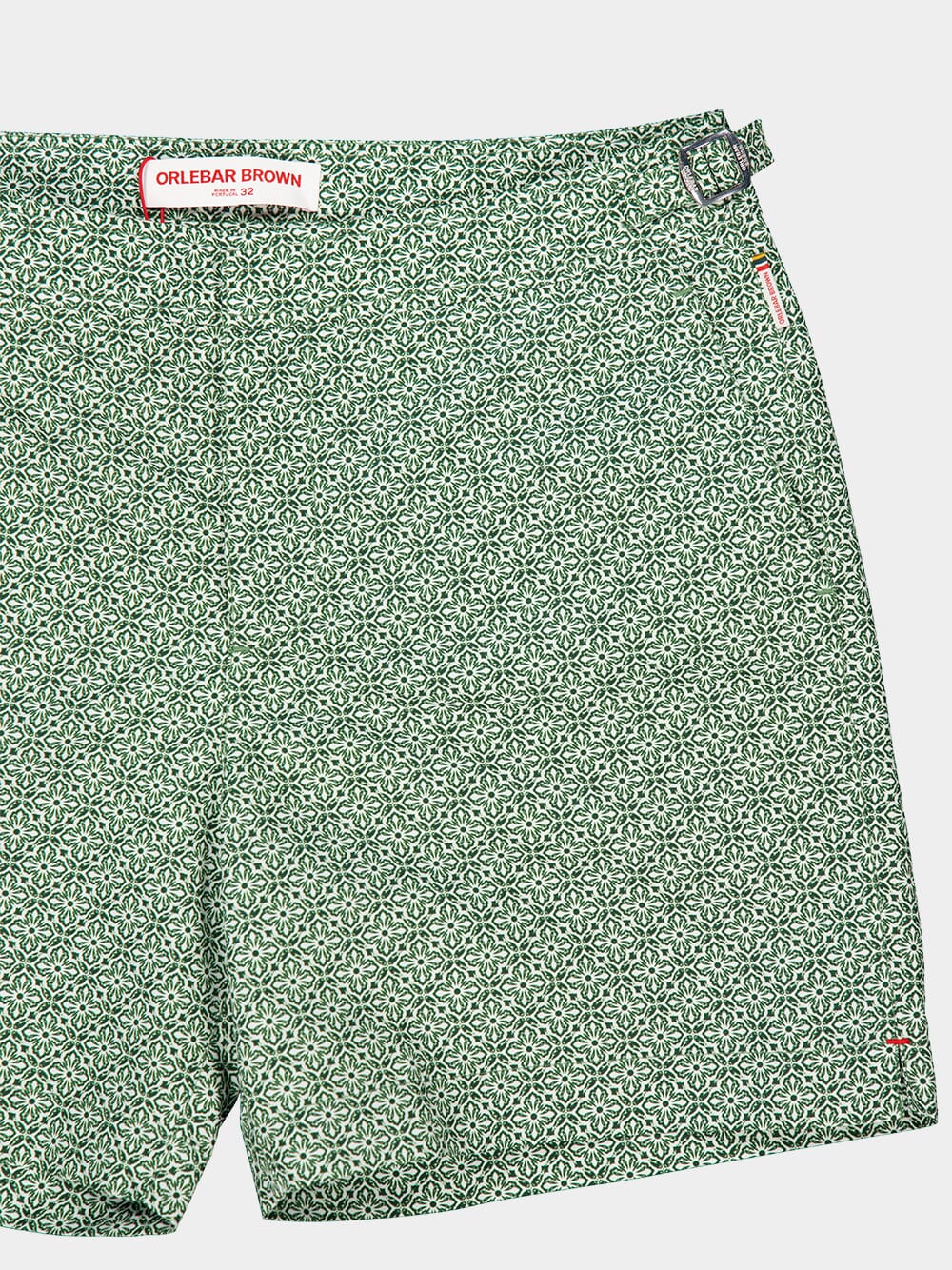 Tarragon Green Portico Swim Shorts - Image 3