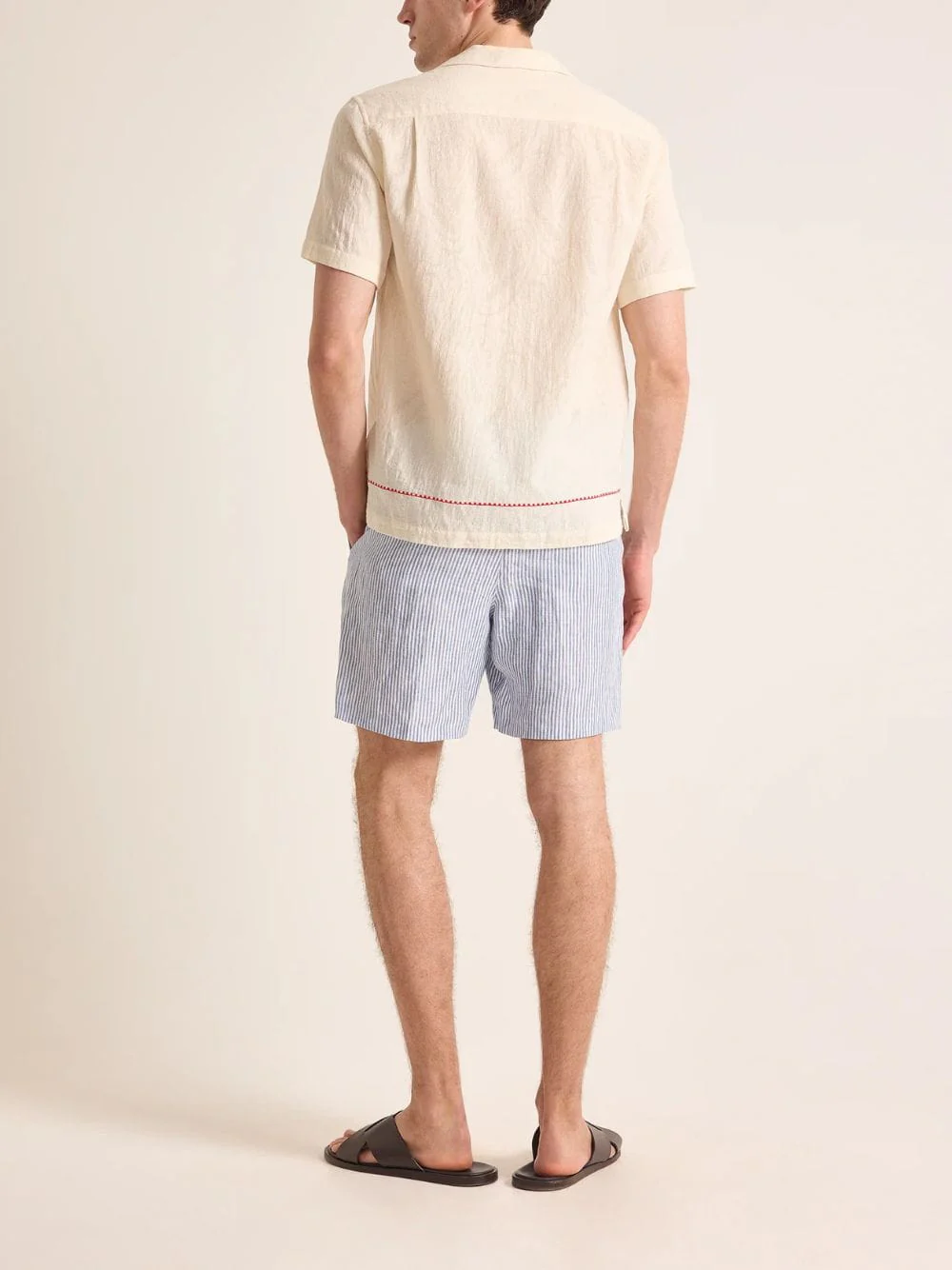 White Sand Maitan Embroidered Shirt - Image 4