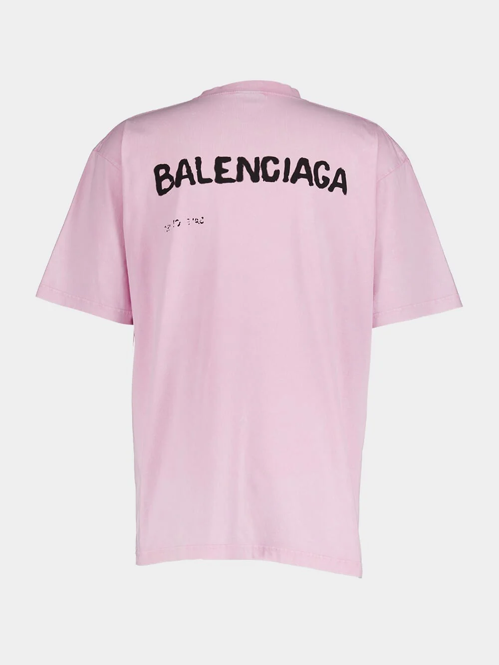 Oversize Logo-Print T-shirt in Pink - Image 2