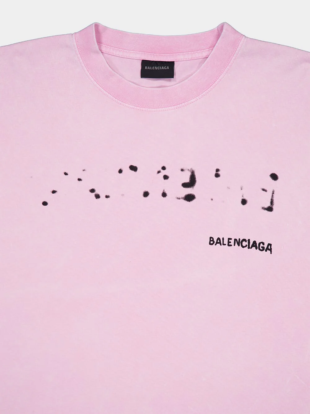 Oversize Logo-Print T-shirt in Pink - Image 3