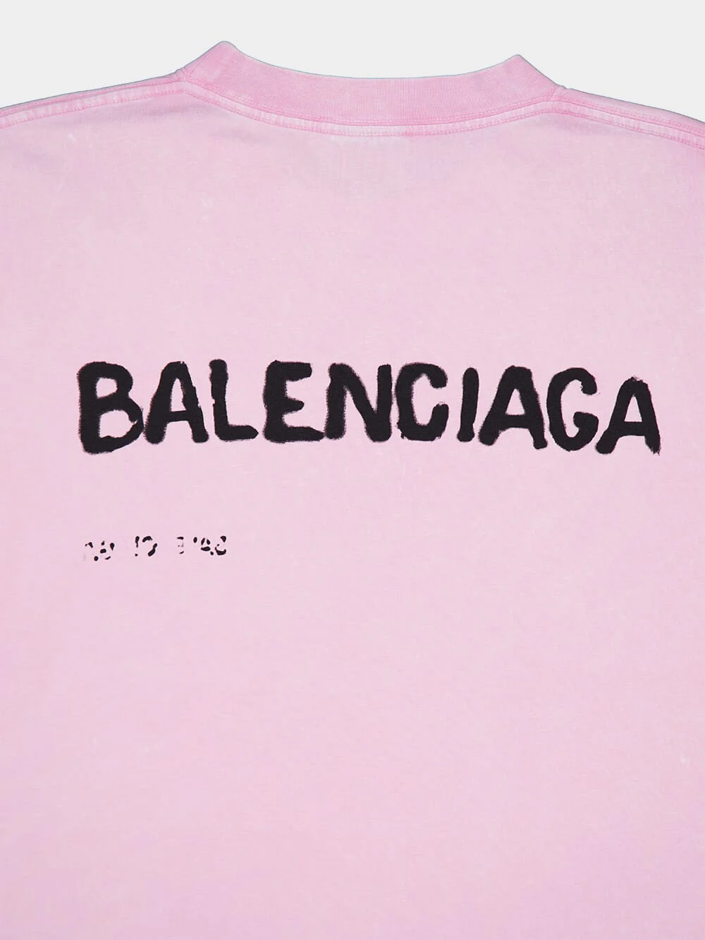 Oversize Logo-Print T-shirt in Pink - Image 4
