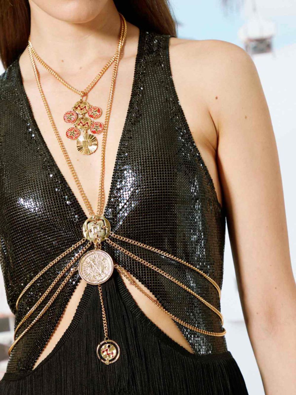 Embellished Body Chain