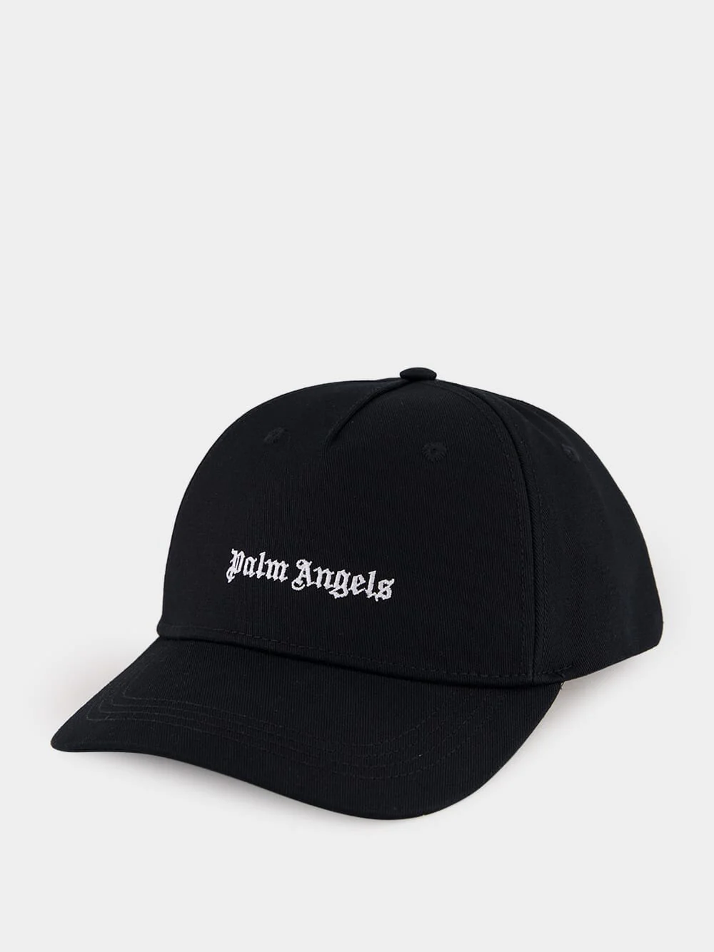 Black Classic Logo Twill Cap