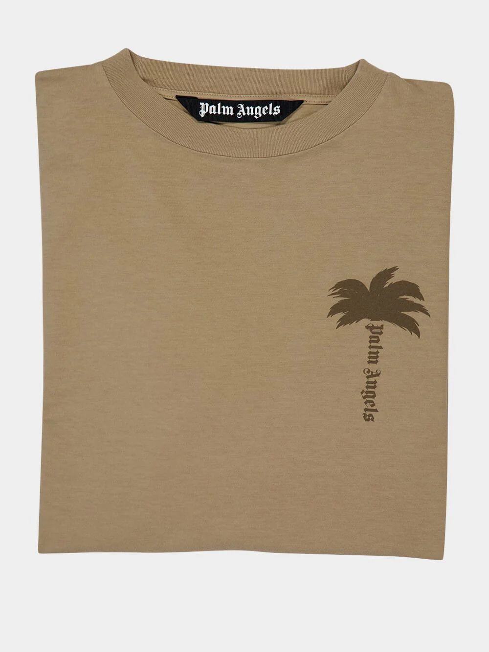Beige Oversized Palm T-Shirt - Image 6