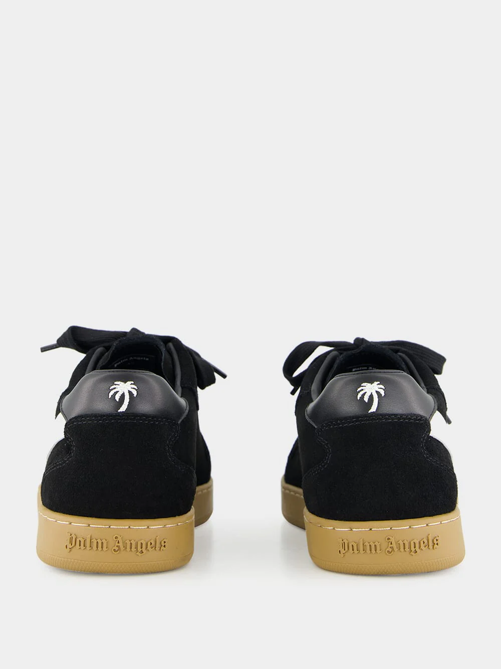 Black and White New Palm 1 Suede Sneakers - Image 12