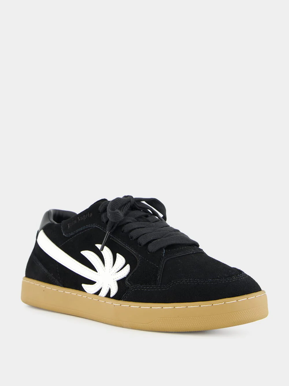 Black and White New Palm 1 Suede Sneakers - Image 2