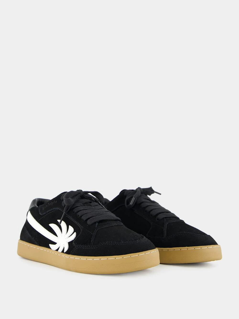 Black and White New Palm 1 Suede Sneakers - Image 3