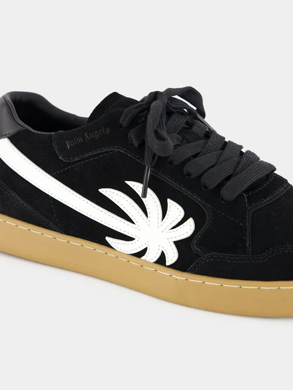 Black and White New Palm 1 Suede Sneakers - Image 7