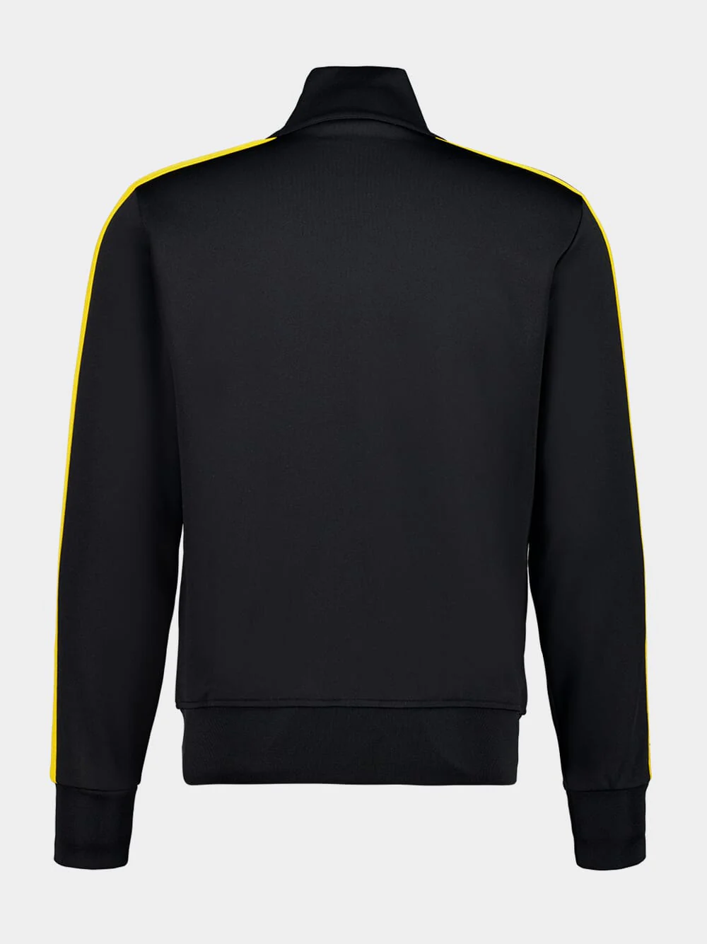 Black and Yellow Track Jacket with Logo Embroidery - Image 2
