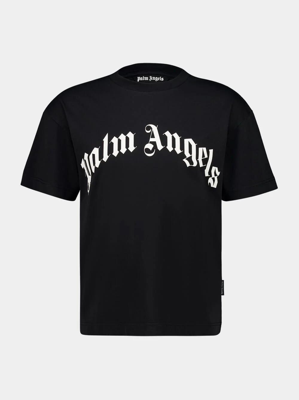Black Curved Logo T-Shirt