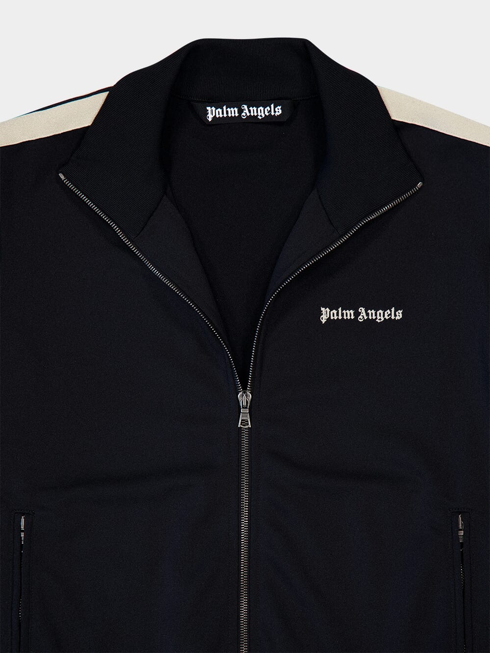 Black Classic Logo Track Jacket - Image 5