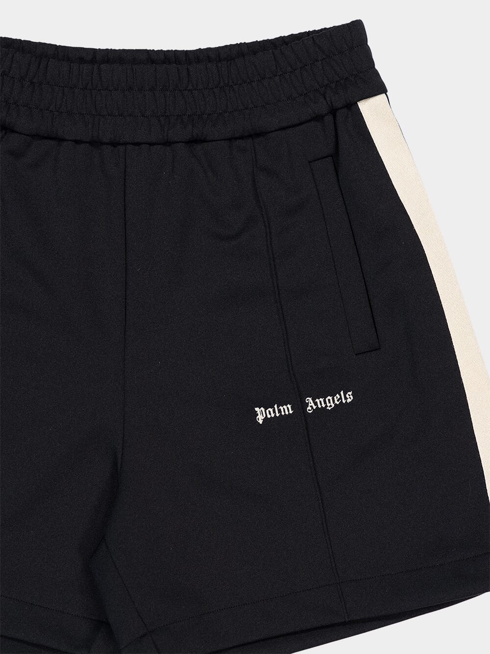 Black Classic Logo Track Shorts - Image 3