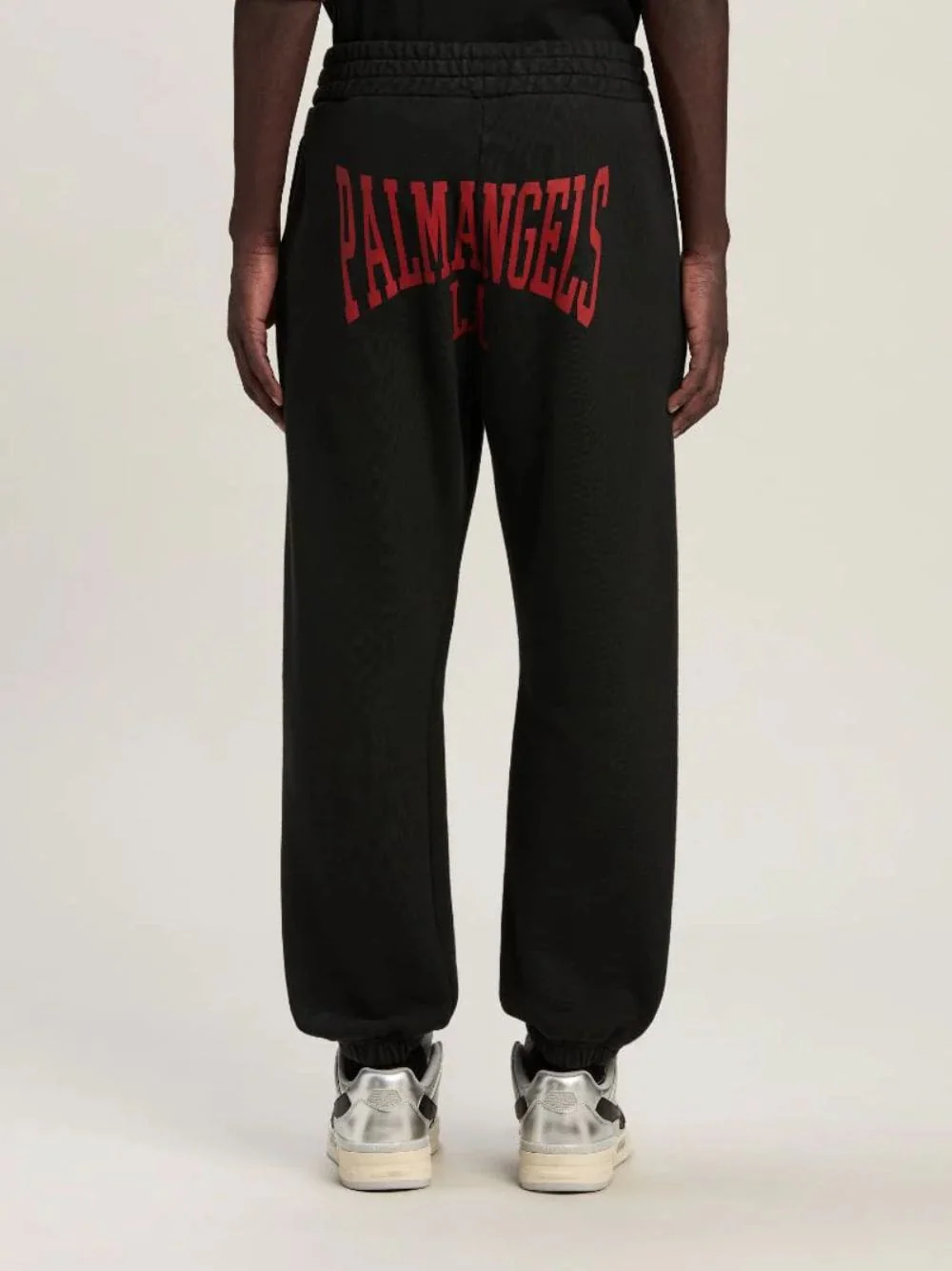 Black College Graphic Sweatpants - Image 4