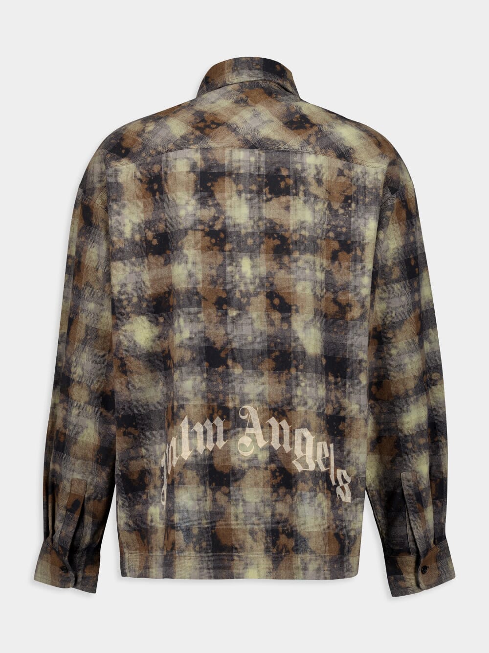 Curved Logo Check Shirt - Image 3
