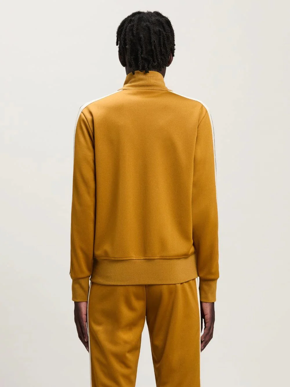 Golden Brown Classic Logo Track Jacket - Image 4