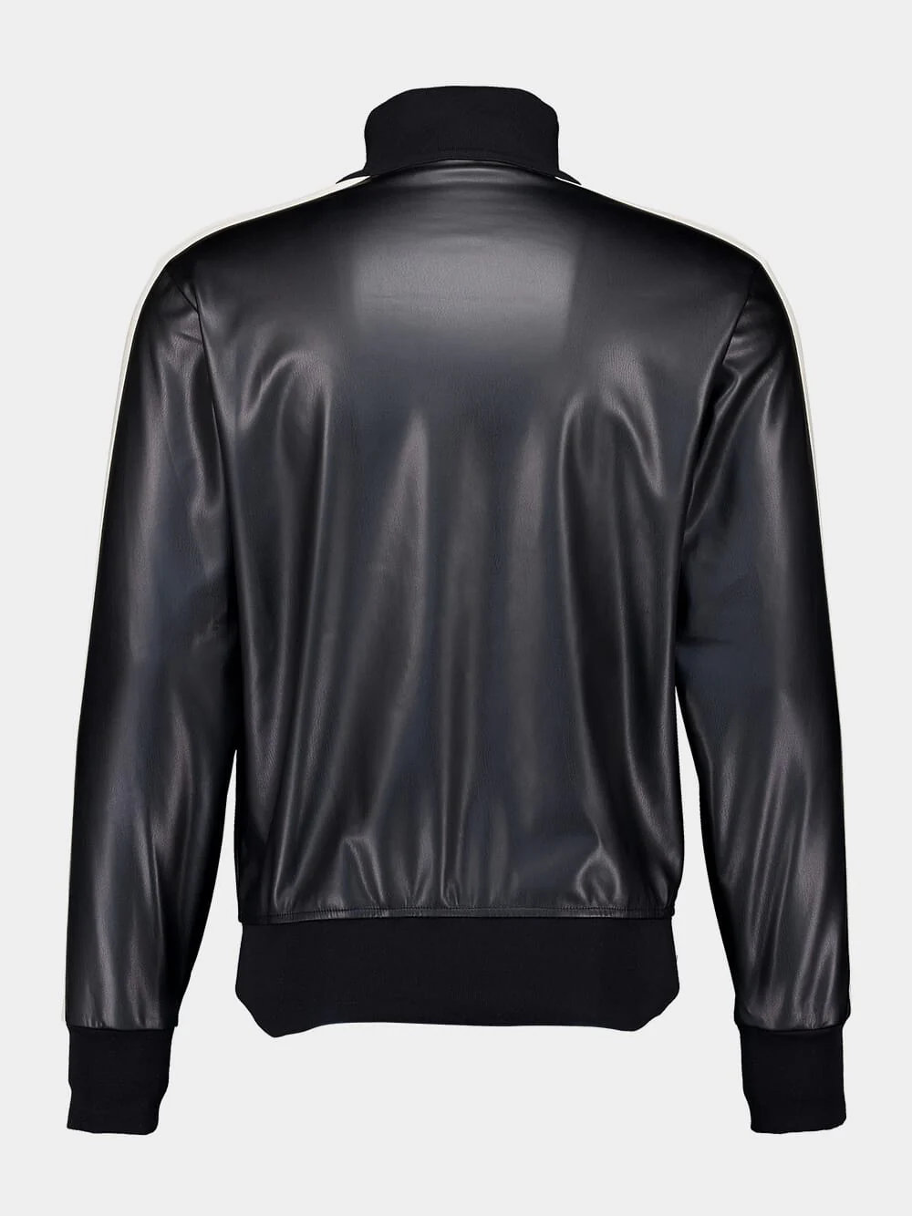 Leather-Effect Track Jacket - Image 3