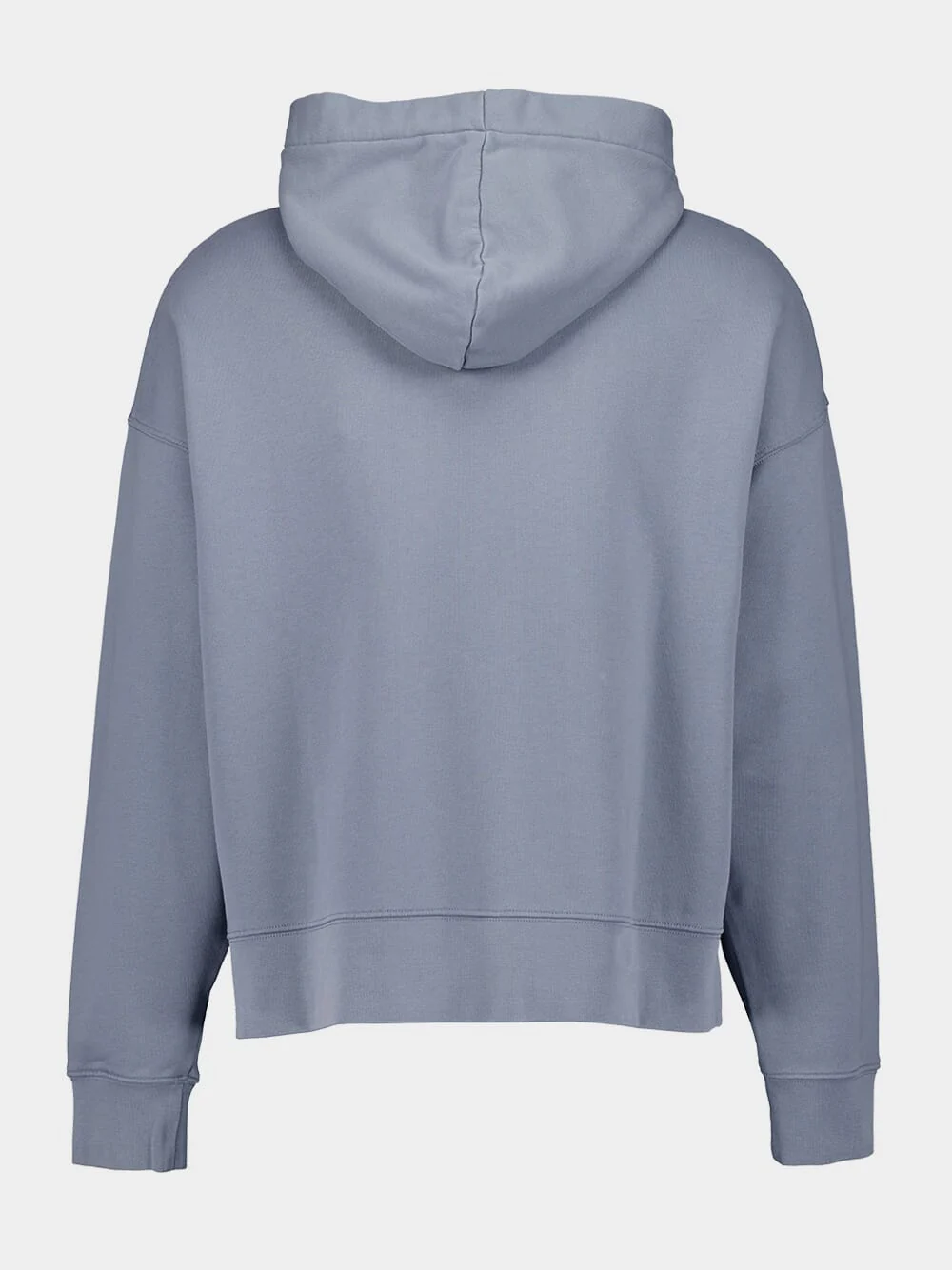 Light Grey Neck Logo Hoodie - Image 3