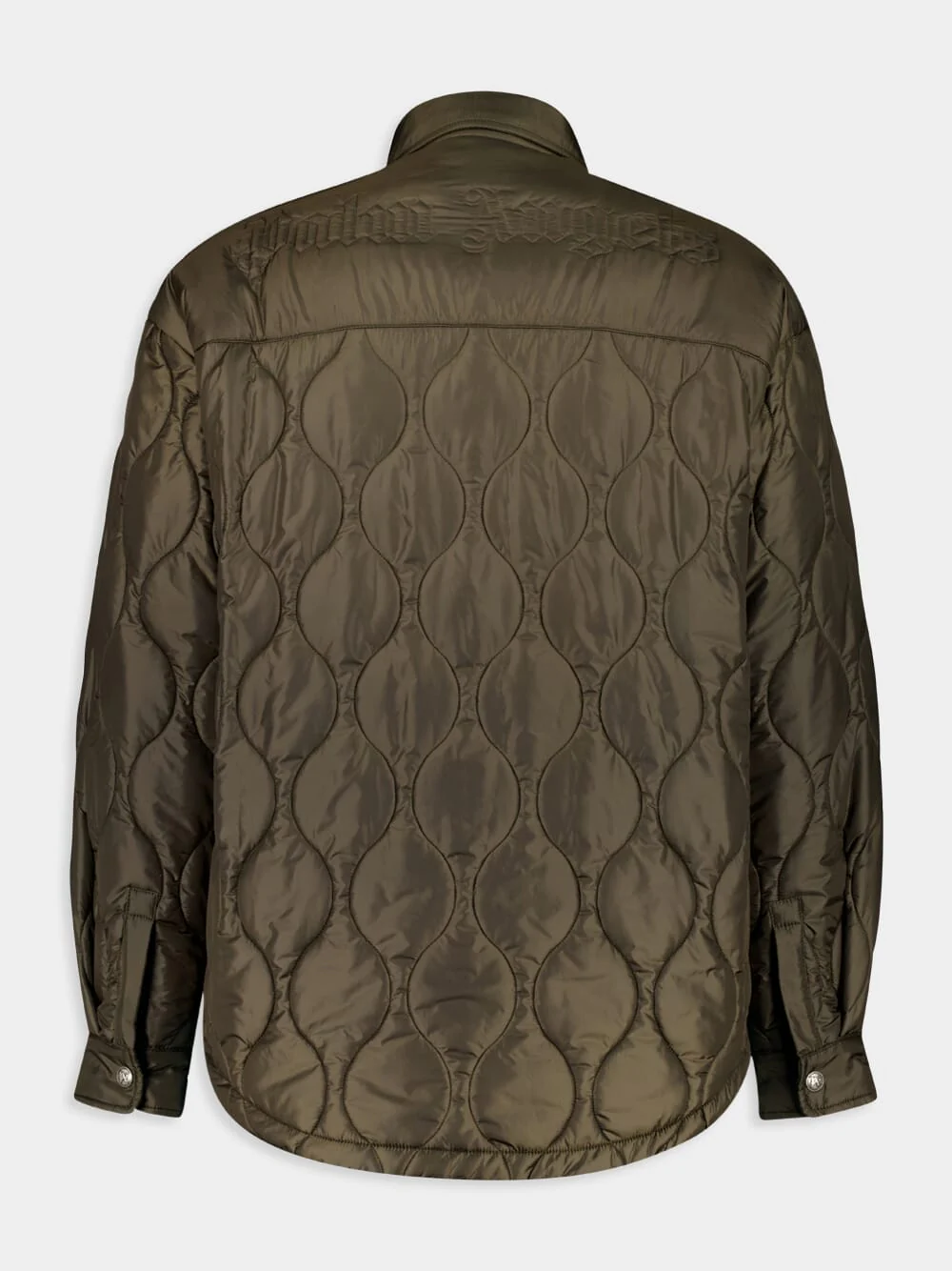 Military Green Overshirt - Image 3