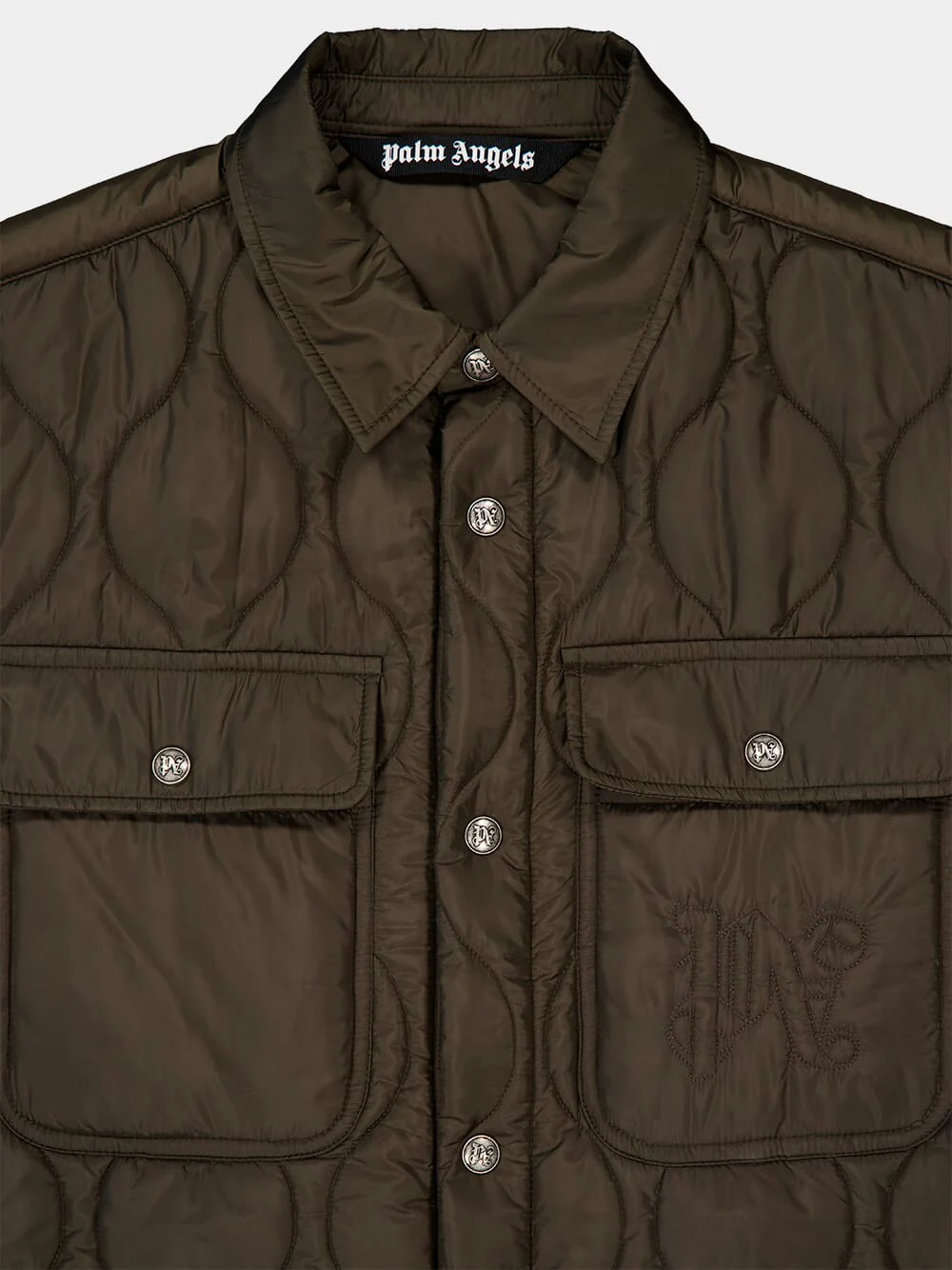 Military Green Overshirt - Image 5