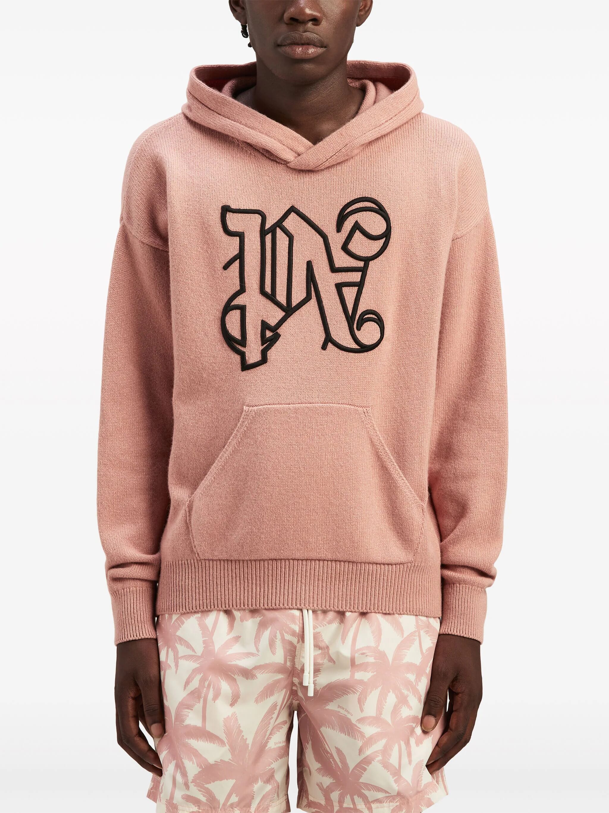 Monogram Knit Hoodie - Image 2