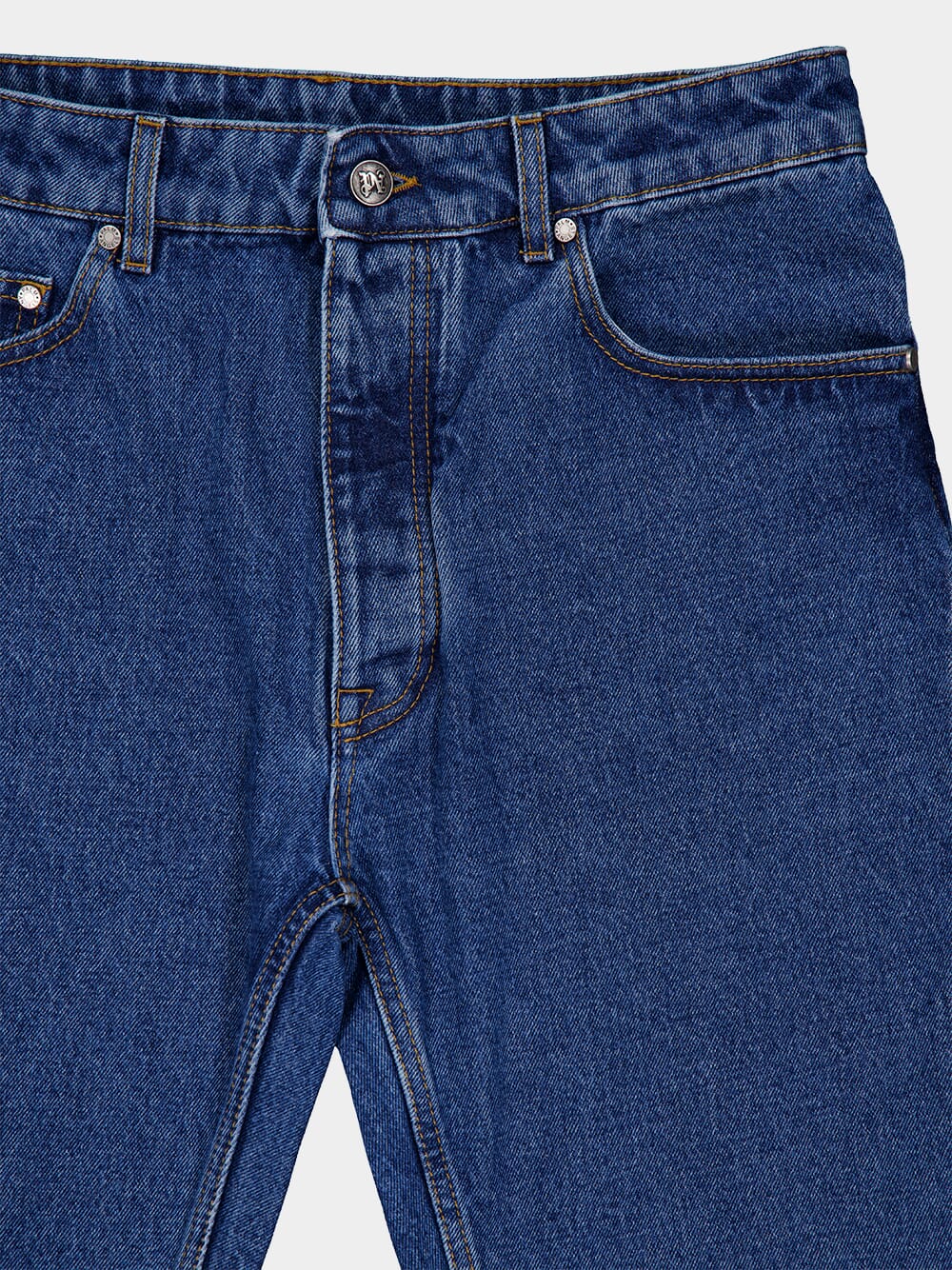 Monogram Straight-Leg Jeans - Image 6
