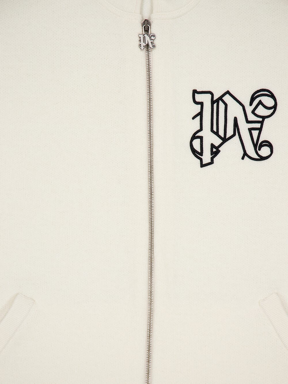 Monogram Zip-Up Wool Jacket - Image 5