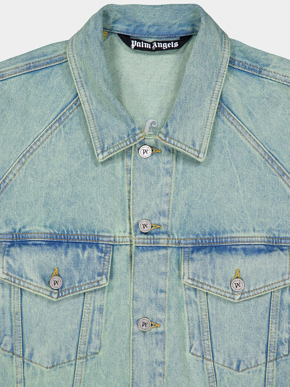 Overdyed Loose Denim Jacket - Image 5