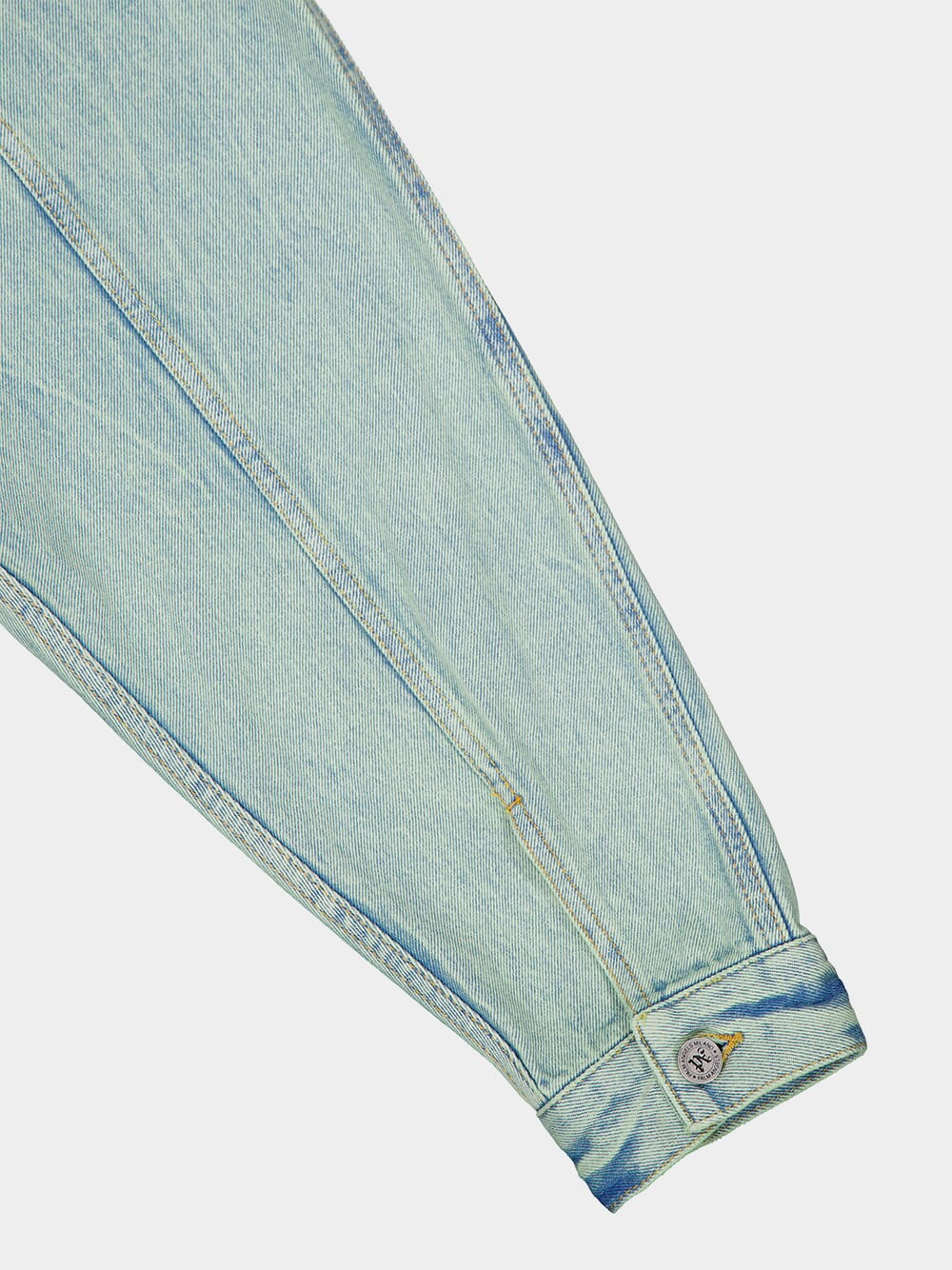 Overdyed Loose Denim Jacket - Image 7