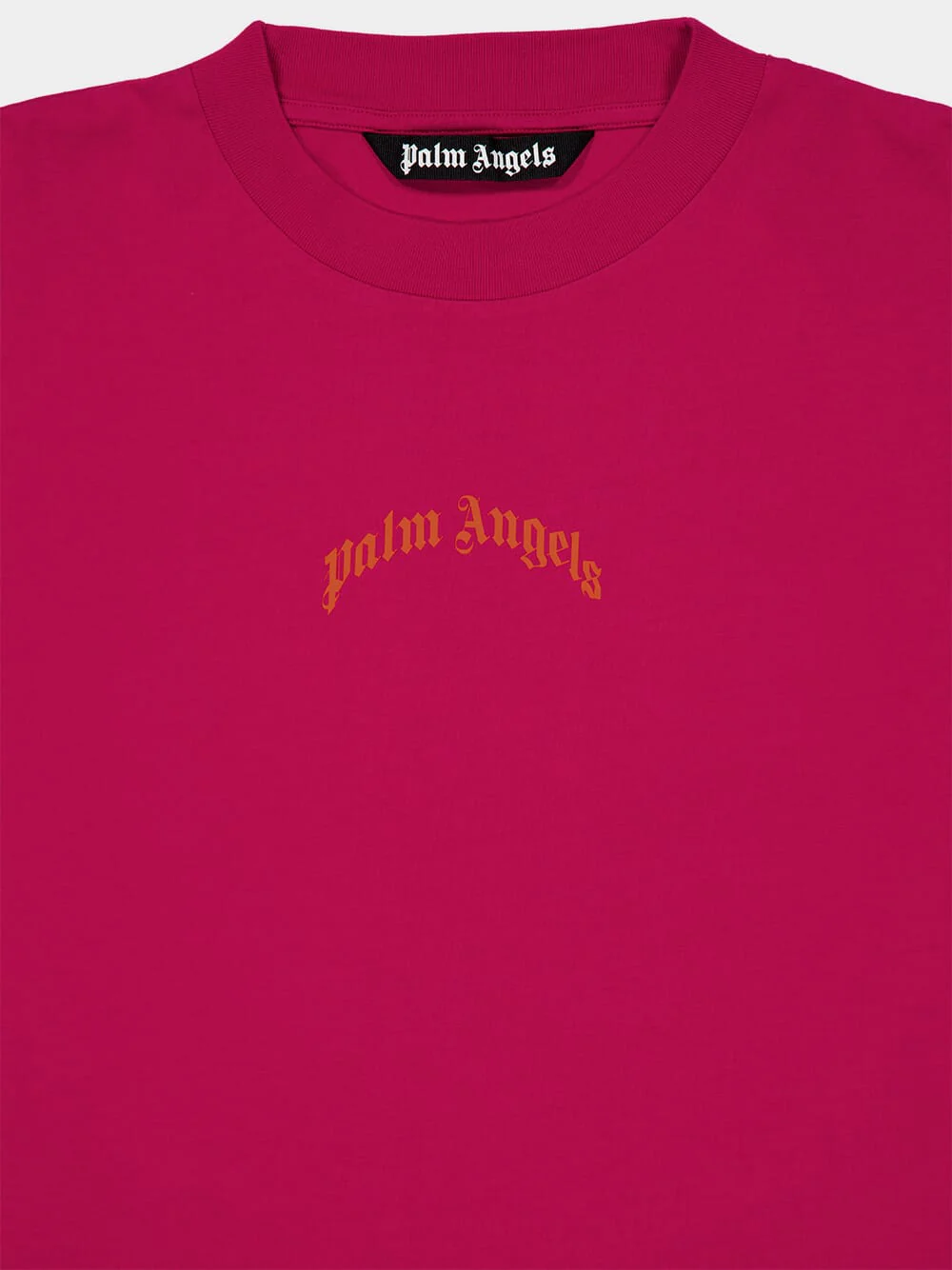 Fuchsia and Orange Back Logo T-Shirt - Image 3