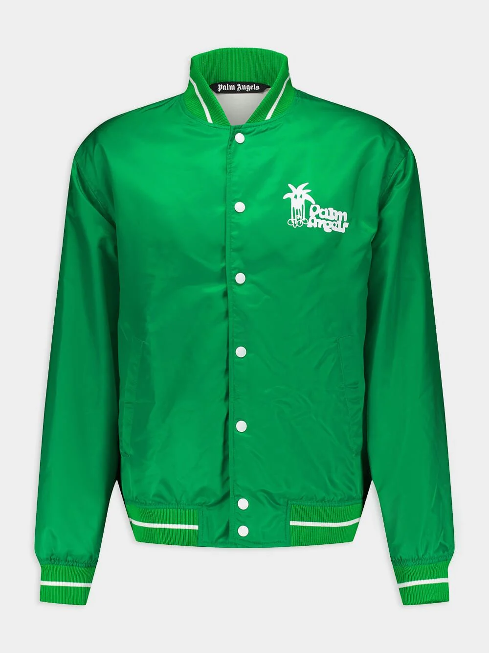 Graphic-Print Bomber Jacket