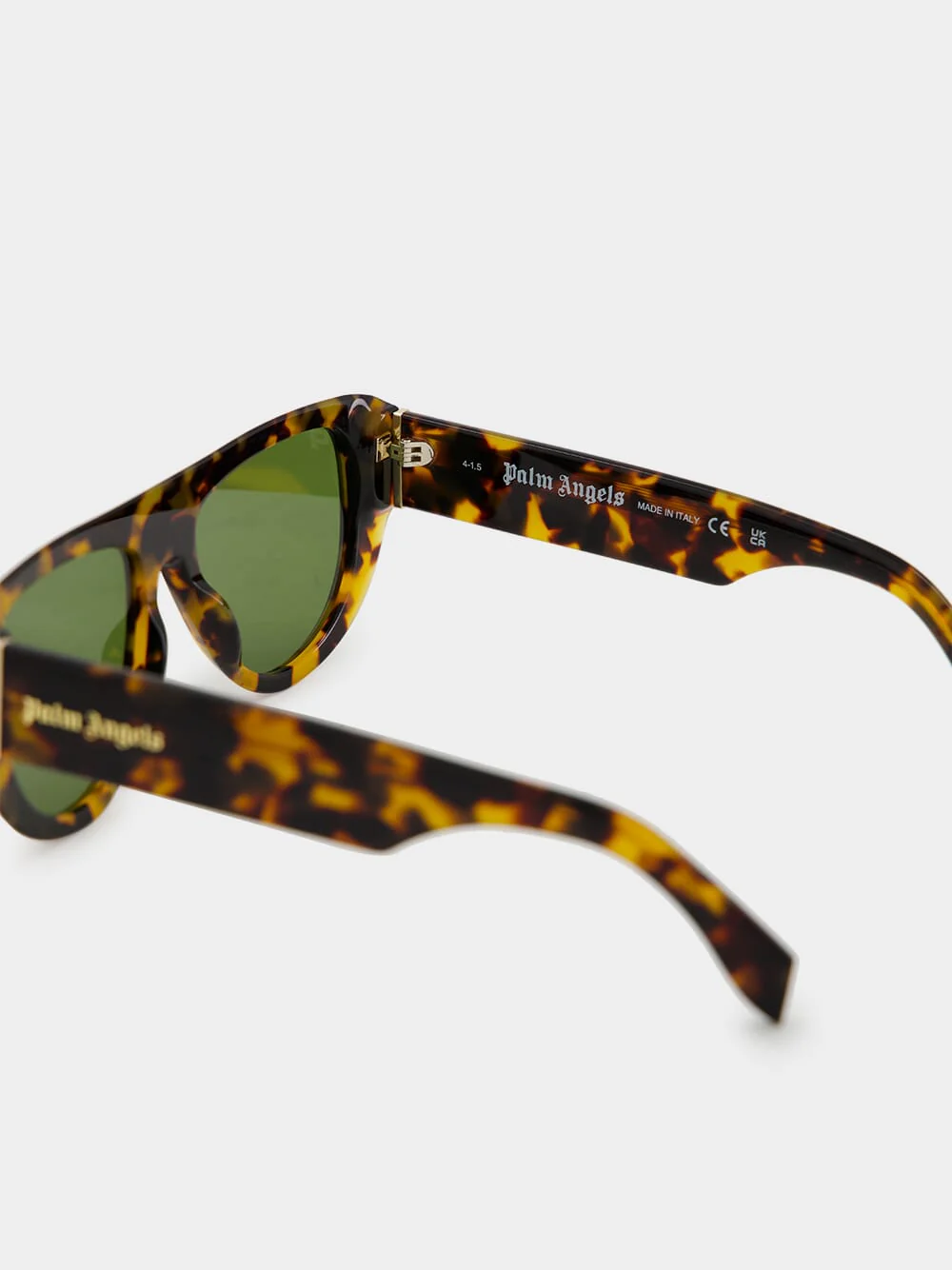 Havana Brown Joshua Mask Sunglasses - Image 4