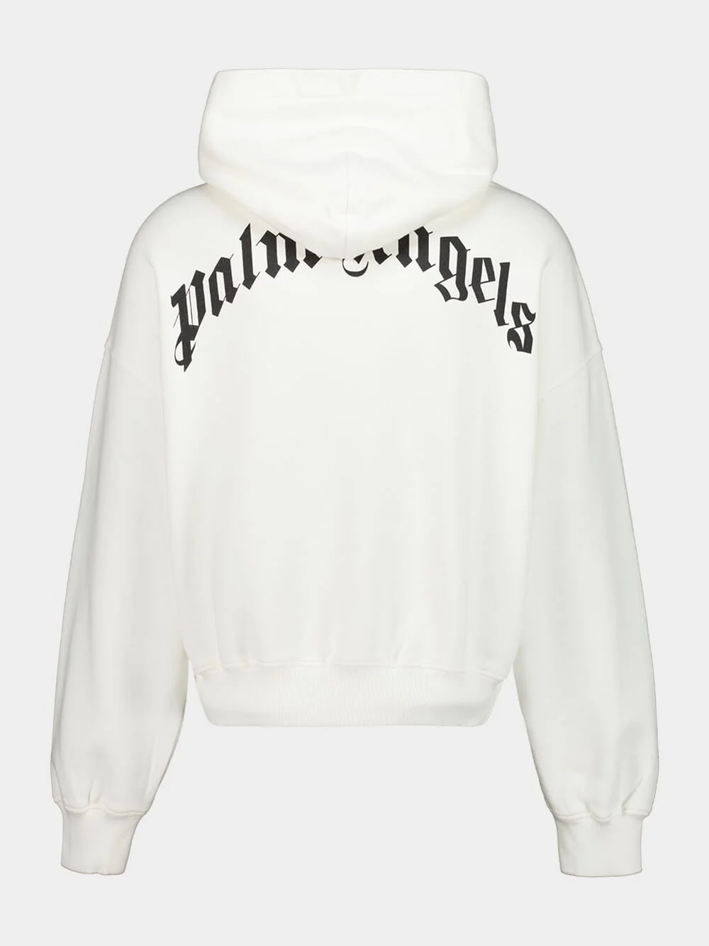 Off-White Loose Fit Hooded Sweatshirt - Image 2