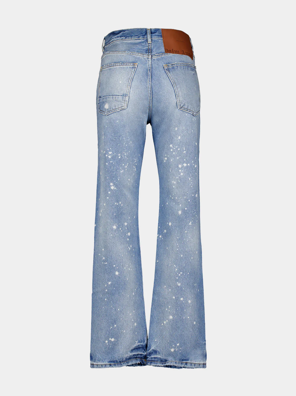 Paint-Splatter Straight Jeans - Image 3