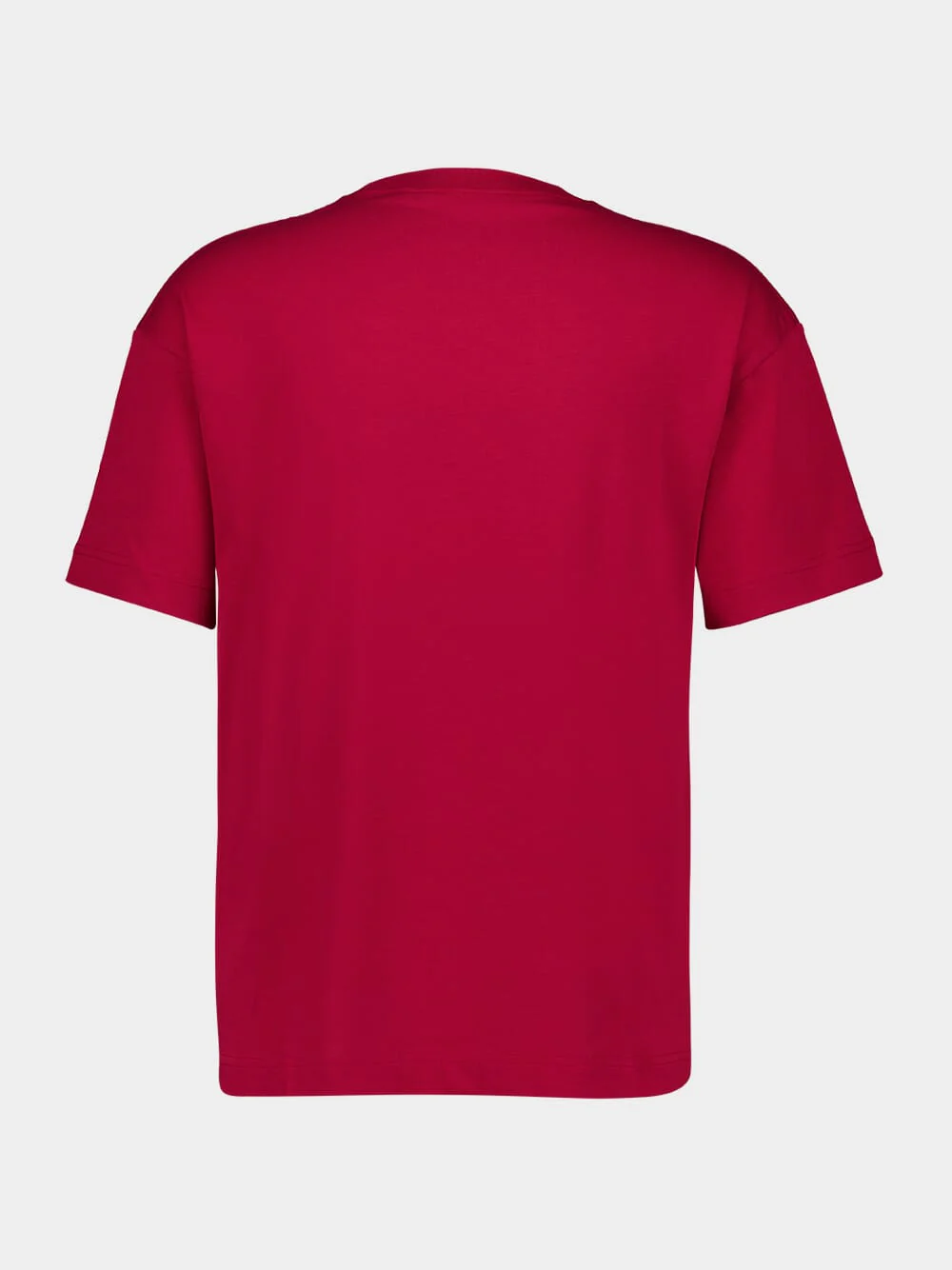Red Bear in Mind Cotton T-Shirt - Image 5