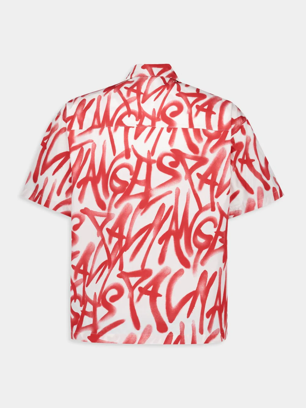 Red Graffiti Bowling Shirt - Image 2