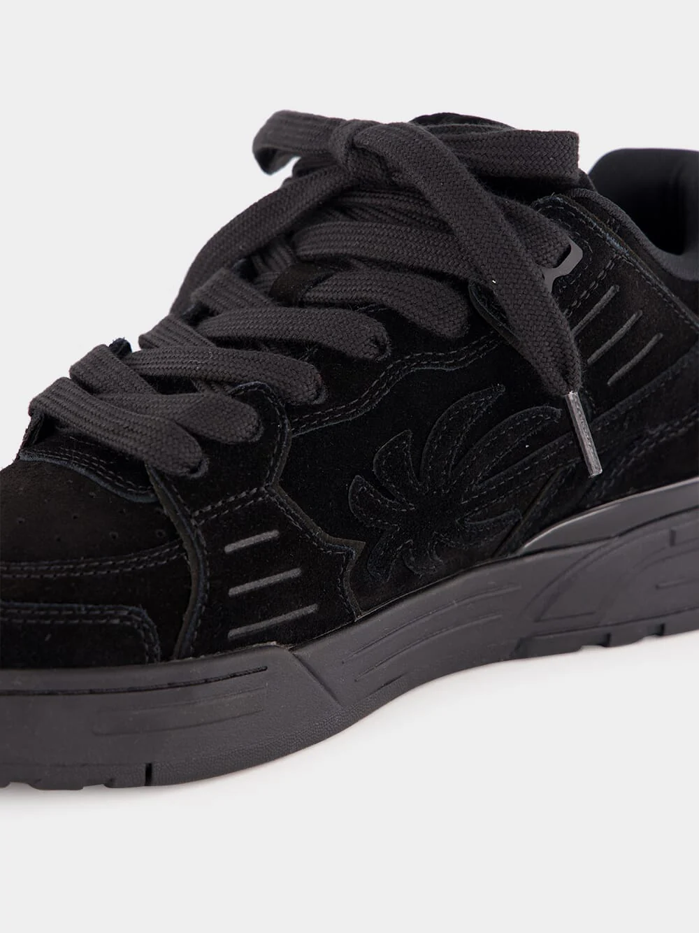 Black Venice Suede Sneakers - Image 6