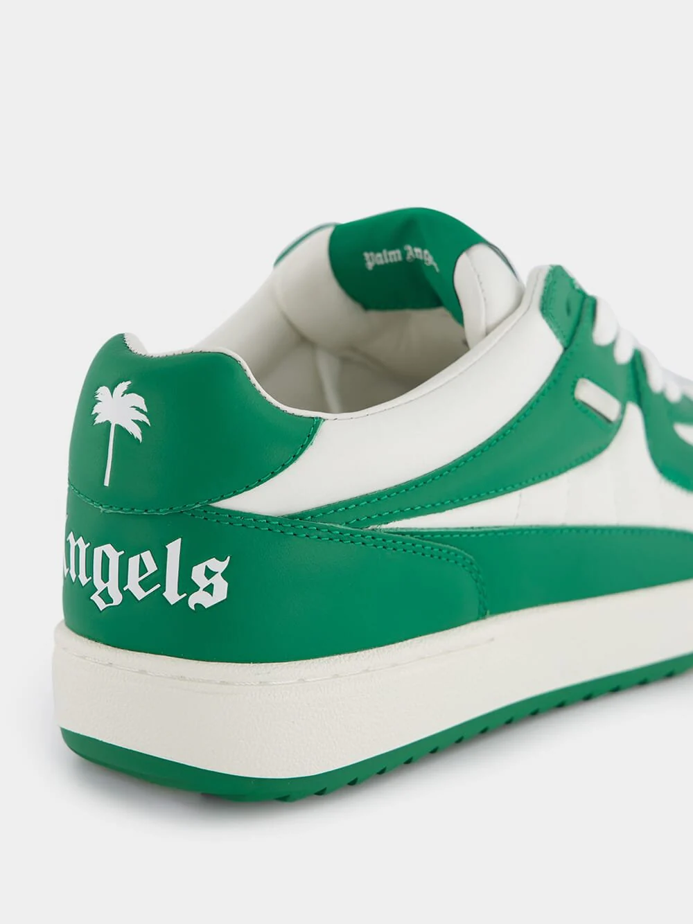 University Lace-Up Leather Sneakers - Image 6