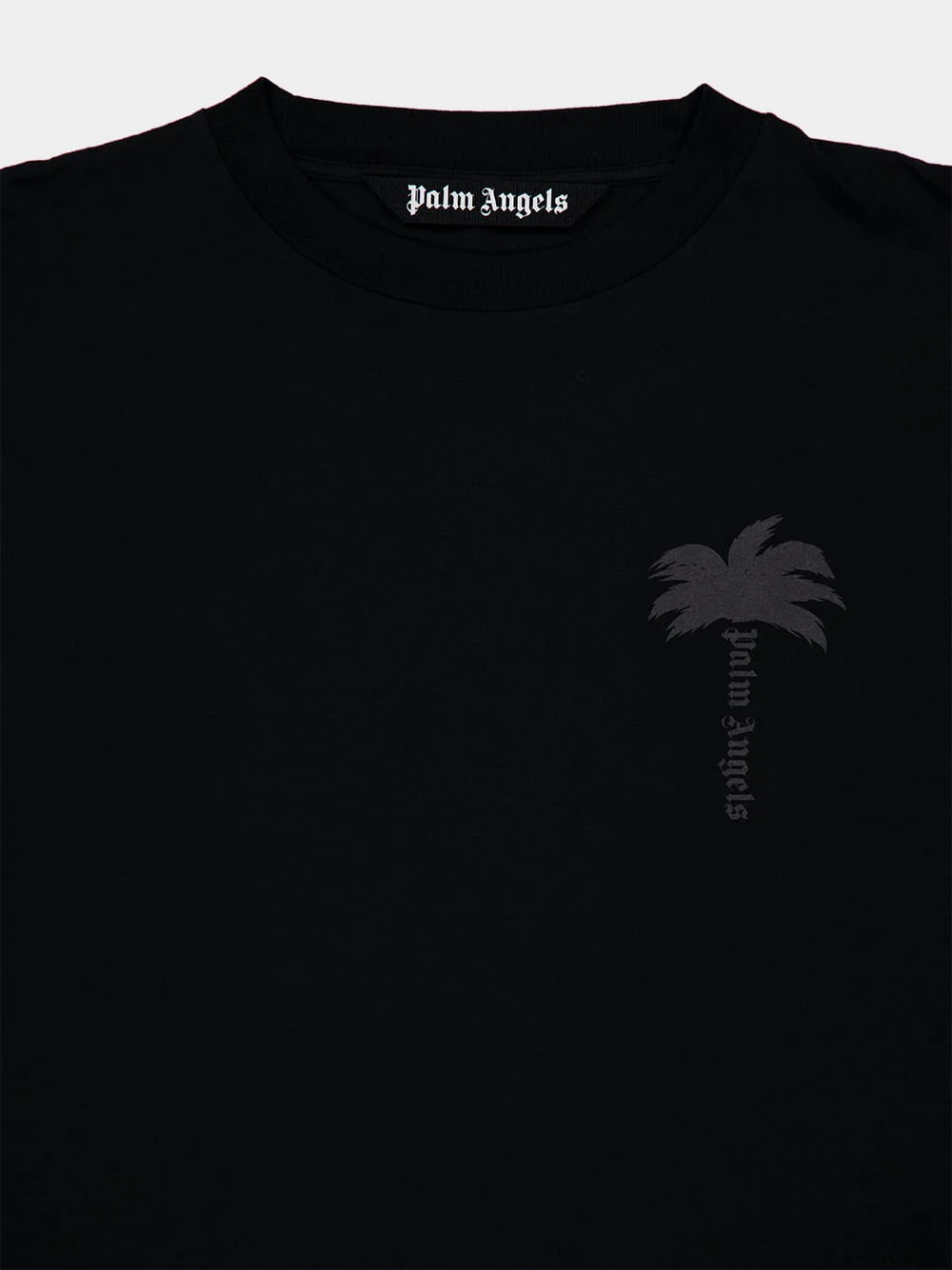 Vintage Black Oversized Palm T-Shirt - Image 5