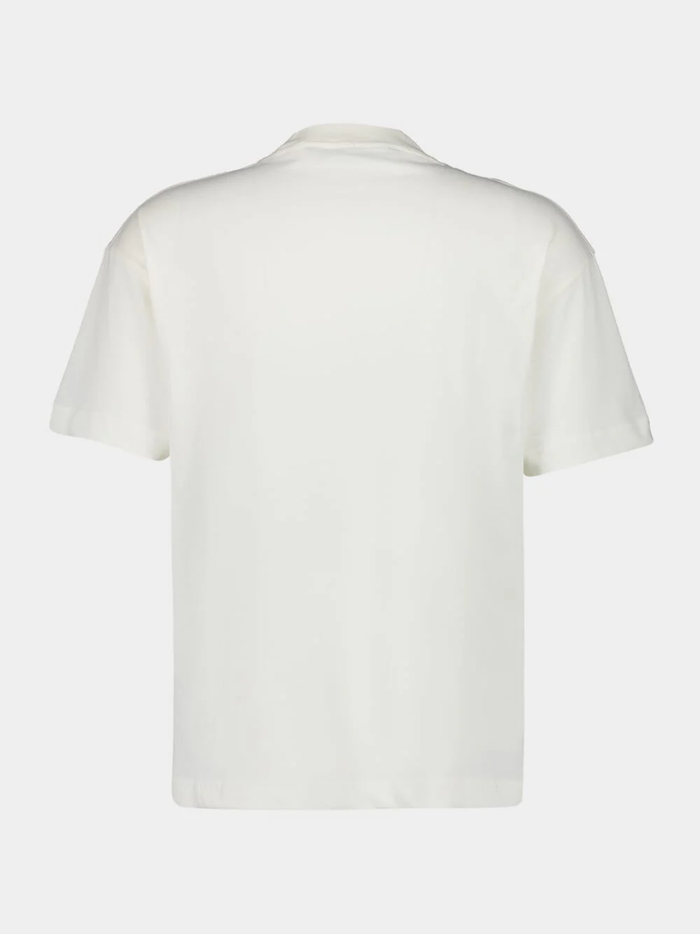 White Neck Logo T-Shirt - Image 2