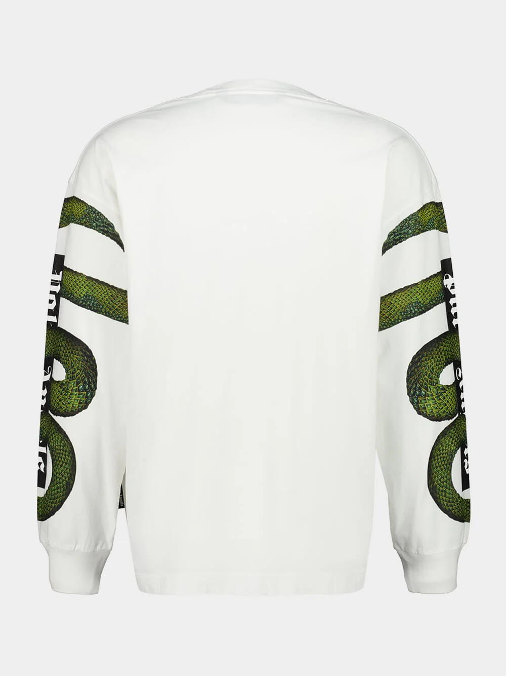 White Snake Box Logo Long-Sleeve T-Shirt - Image 2
